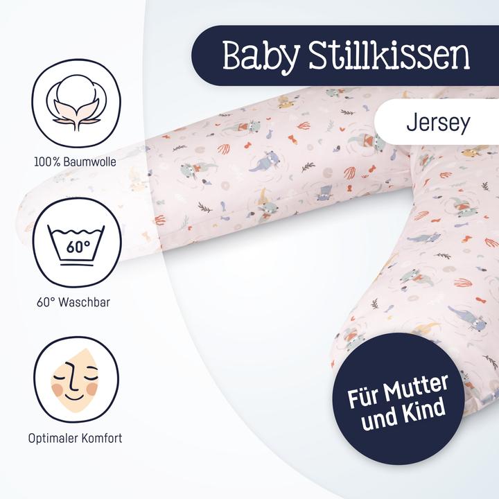 Immagine prodotto Julius Zöllner Cuscino infermieristico Jersey 190, Little Otti (76 cm)
