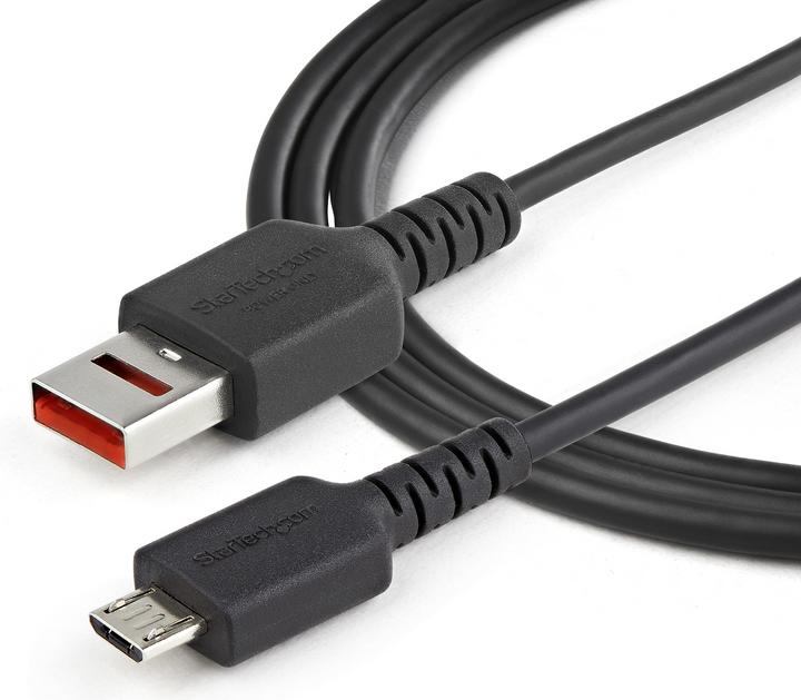 Immagine prodotto StarTech Cavo USB Data Blocker - Cavo di ricarica sicura da USB-A a USB Micro-B - Nessun trasferimento di (1 m, USB 2.0)