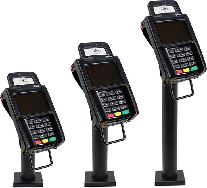 Actual product image Max Michel Holder for EC card reader Ingenico Lane/5000, BA, Pole 120mm