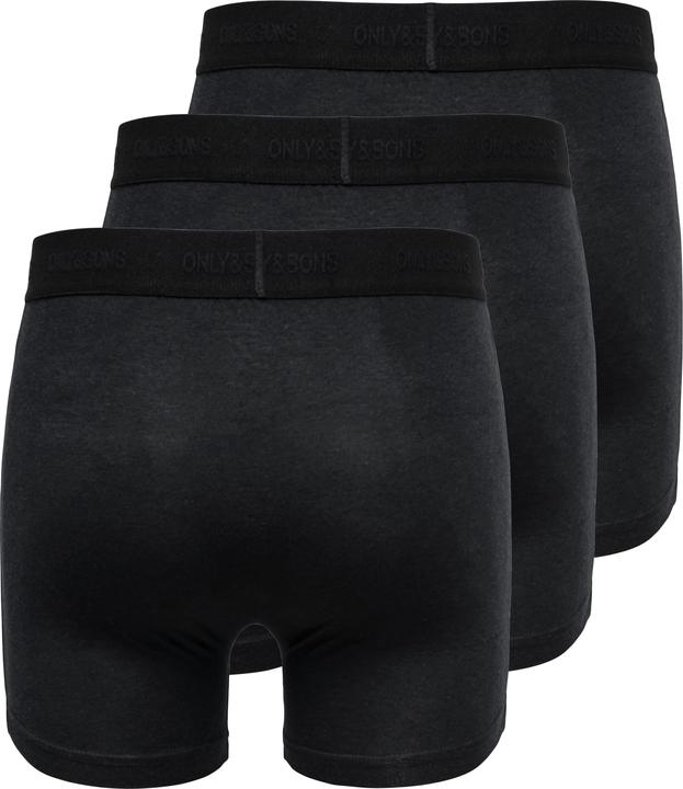 Produktbild Only & Sons Onsfitz Bamboo Boxer Logo 3-Pack Noos (L, 3er Pack)