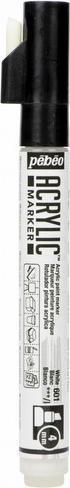Produktbild Pebeo Acrylic Marker Medium Keilspitze 4mm (Weiss, 4 mm)