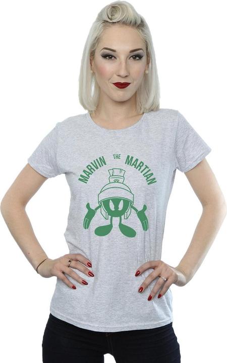 Immagine prodotto Looney Tunes Marvin The Martian Large Head Maglietta Donna (S)