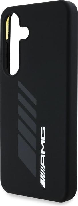 Produktbild Mercedes AMG Oversize Rhombs MagSafe Case for Samsung Galaxy S25 - Black (Samsung Galaxy S25)
