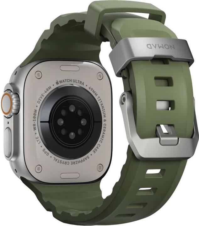 Actual product image Nomad Rocky Point Band AW 49/45/44/42mm Natural/Forest (Tyres)