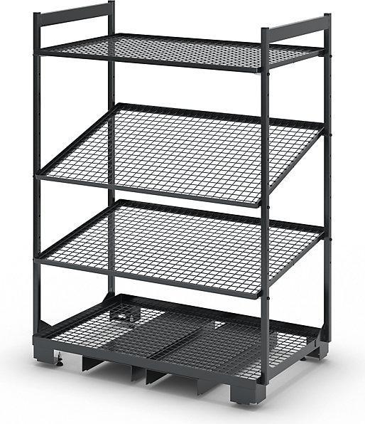 Image du produit eurokraft pro Étagère mobile Kanban (500 kg)