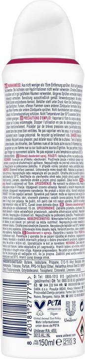 Produktbild Dove Deospray mit Rosenduft & Zink-Komplex (Spray, 150 ml)