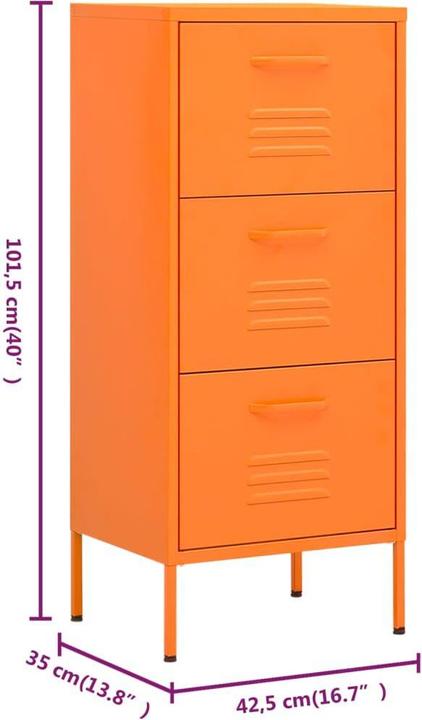 Actual product image VidaXL Nalren (42.5 x 35 x 101.5 cm)