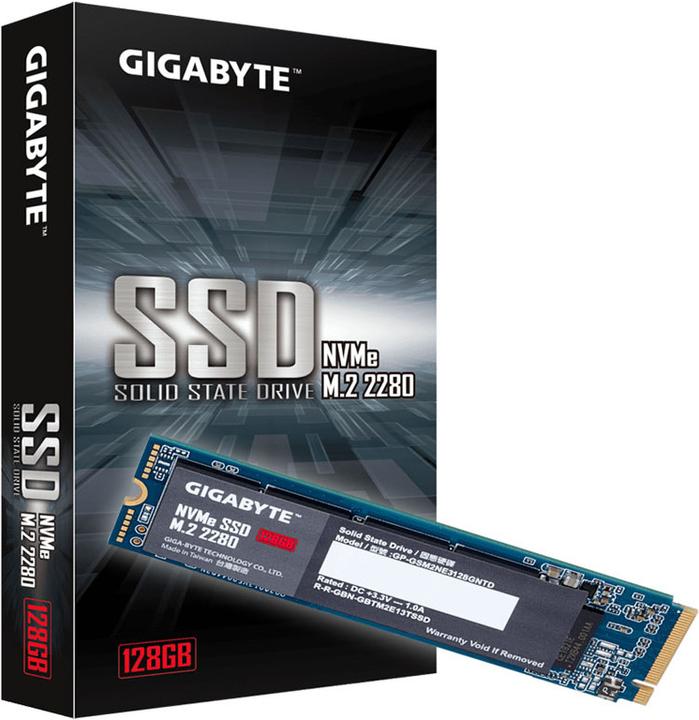 Actual product image Gigabyte GP-GSM2NE3128GNTD (128 GB, M.2 2280)