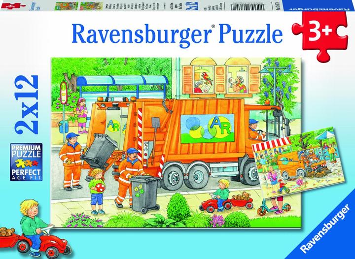 Immagine prodotto Ravensburger raccolta rifiuti e spazzatrice (12 pezzi)