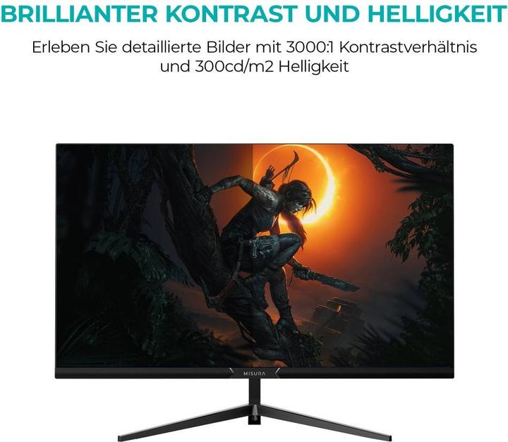 Immagine prodotto Misura Monitor da gioco 27" - 240 Hz (1920 x 1080 pixel, 27")