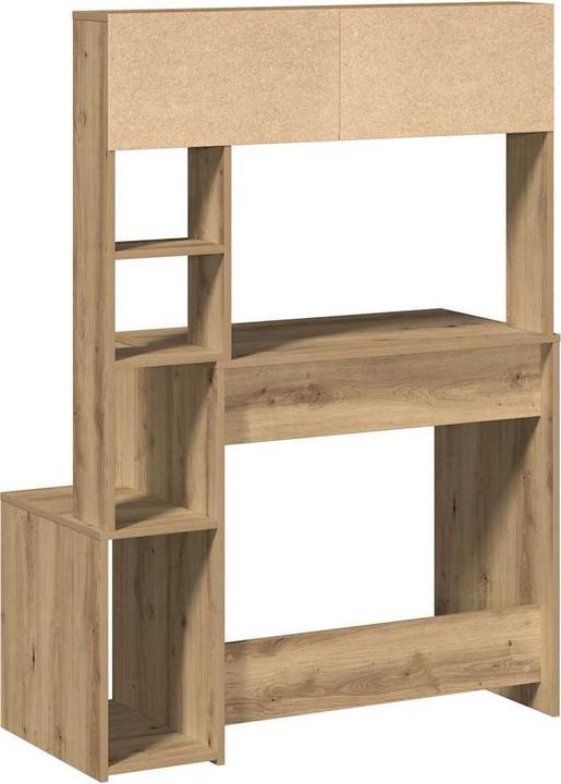 Immagine prodotto VidaXL Scrivania con ripiano Rovere Artigianale 100x45x140cm Materiale a base di legno (100 x 45 x 140 cm)