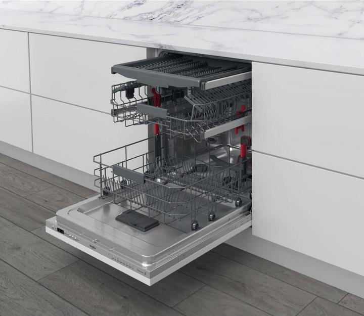 Actual product image Whirlpool WI 7020 PF, Semi built-in, Full size (60 cm), Silver, 1.3 m, 1.55 m, 1.5 m