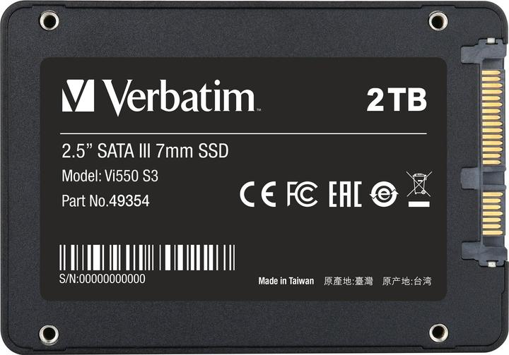 Immagine prodotto Verbatim Vi550 S3 (2000 GB, 2.5")