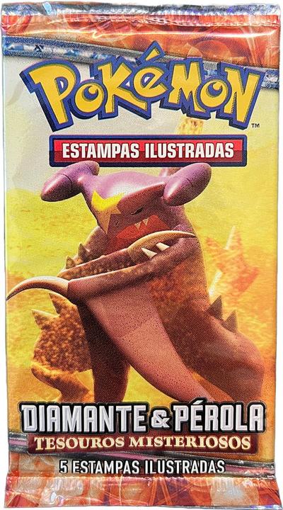 Actual product image Pokémon Mysterious Treasures Booster - PT (Portuguese, Booster Pack)