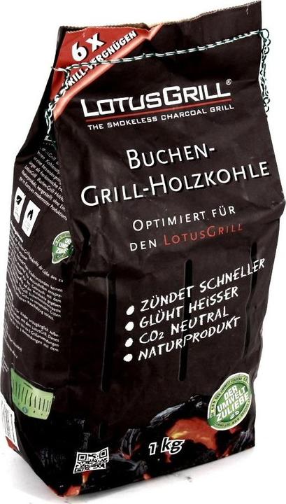 Produktbild LotusGrill Buchenholzkohle (1 kg)