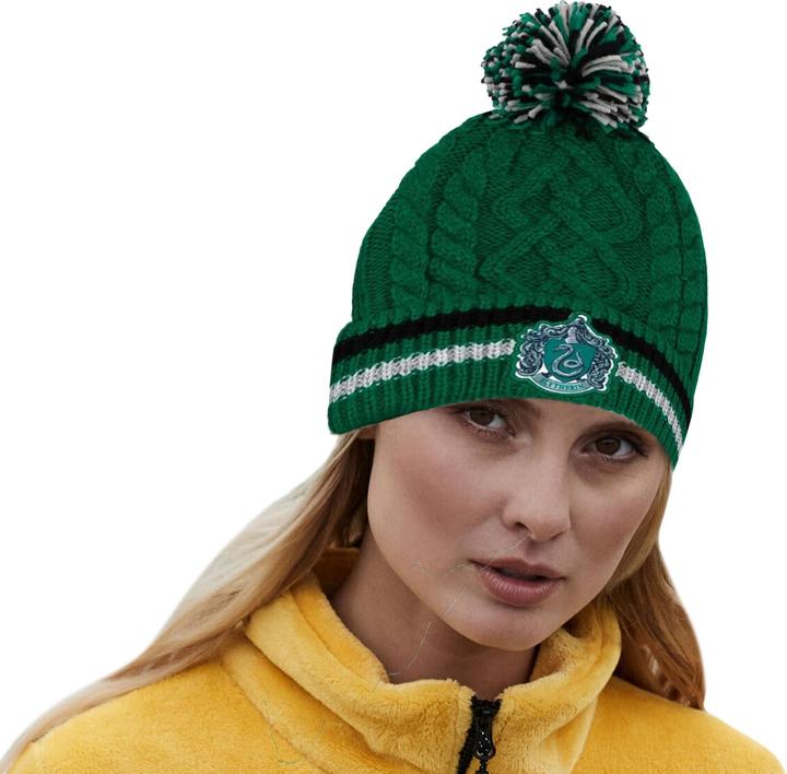 Produktbild Erwachsene Slytherin Mütze & Handschuhe Set