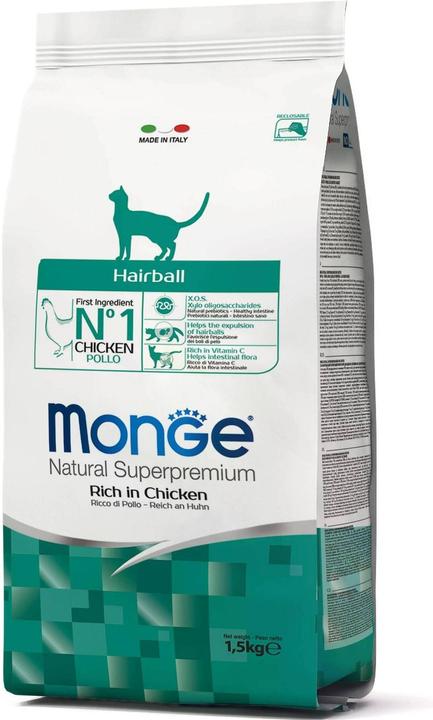 Actual product image Monge Daily Line Hairball (Adult, 1 pcs., 1500 g)