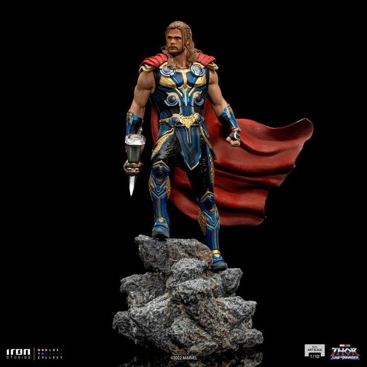 Actual product image Iron Studios Marvel: Thor Love and Thunder - Thor 1:10 Scale Statue