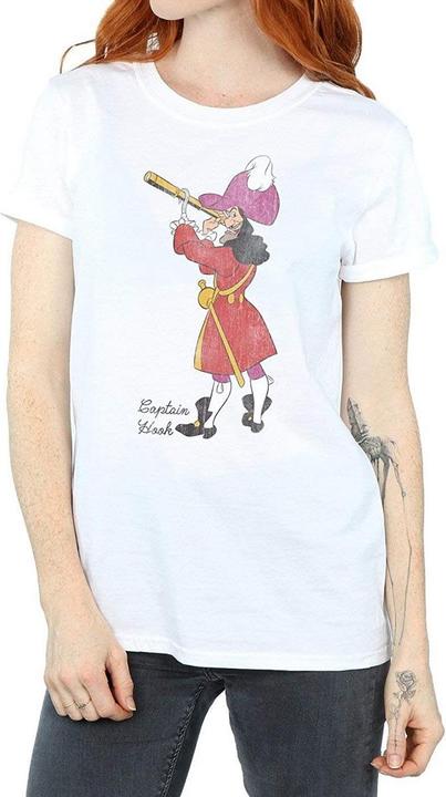 Immagine prodotto Disney Maglietta classica da donna/ragazzo in cotone Captain Hook (M)