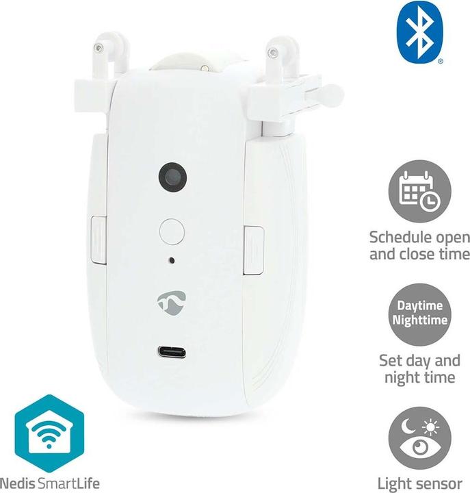 Actual product image Nedis SmartLife Curtain Robot
