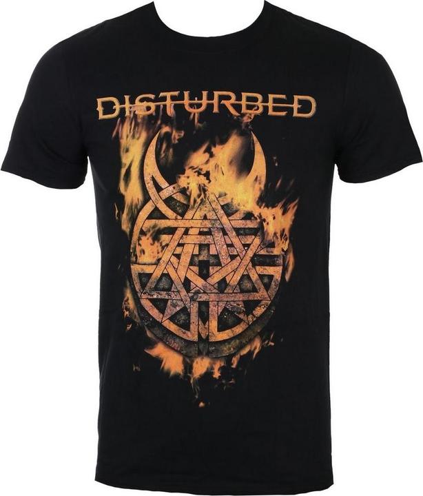 Disturbed Adult Burning Belief TShirt aus Baumwolle