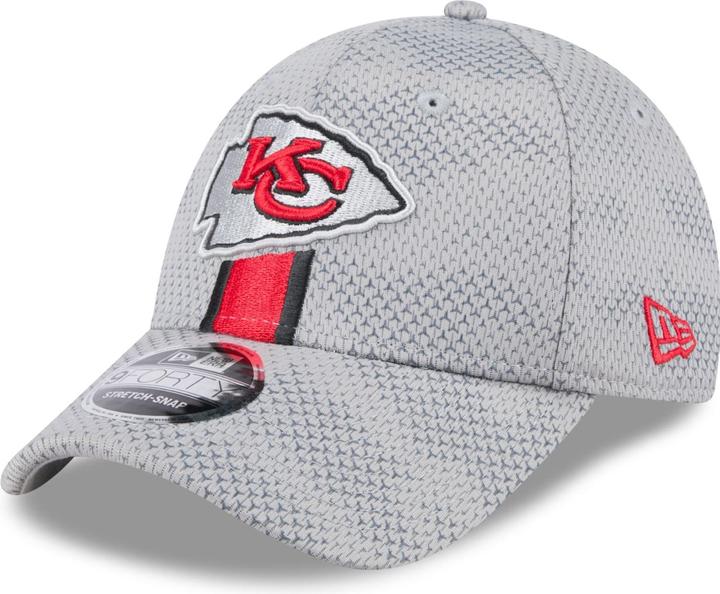 New Era 9Forty Stretch Cap SIDELINE Kansas City Chiefs grey (One Size)