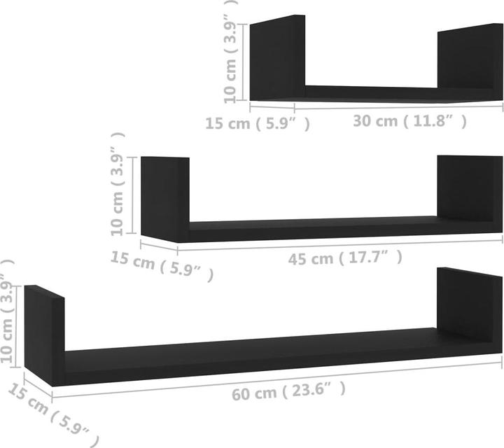 Produktbild VidaXL Venyamin (60 x 15 x 10 cm)