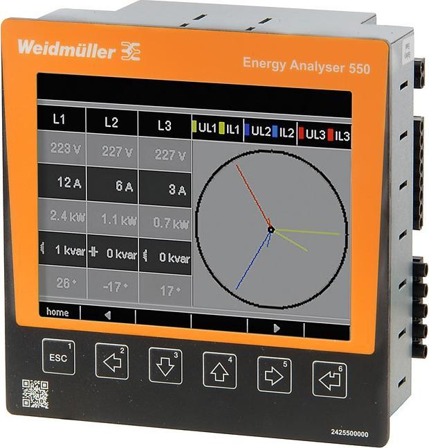 Actual product image Weidmüller Energy management ENERGY ANALYSER 550-24