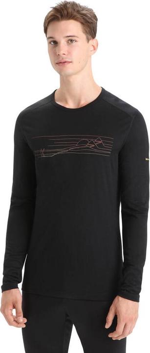 Produktbild Icebreaker 200 Oasis L/S Crewe Ski Stripes (L)