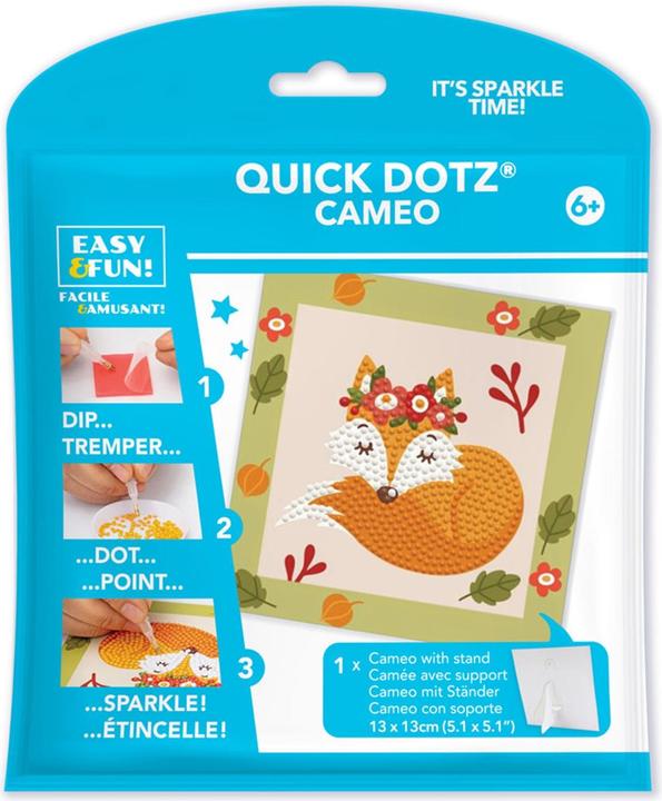 Actual product image Diamond Dotz Diamond Painting Little Fox