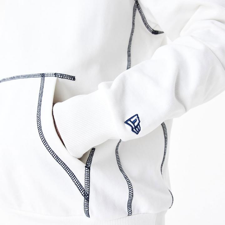 Actual product image New Era hooded sweatshirt os angees dodgers mb word series (L)