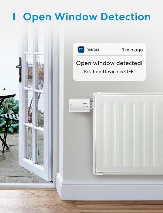Produktbild Meross 4er Set Heizungsthermostat