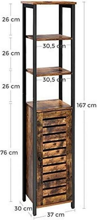 Produktbild Vasagle Tower (37 x 30 x 167 cm)