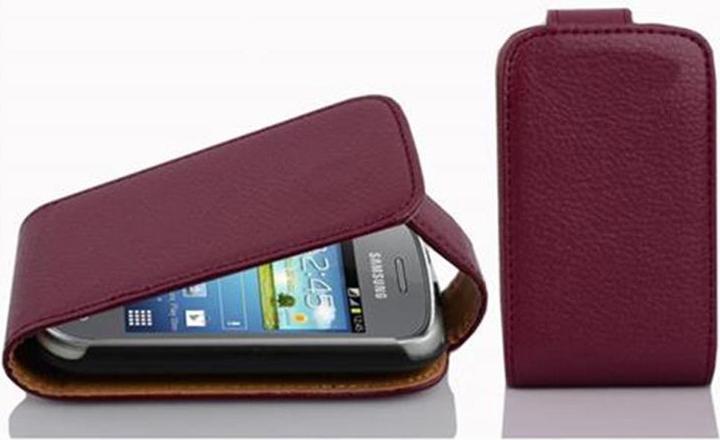 Actual product image Cadorabo Flip with structure cover (Samsung Galaxy Pocket Neo)