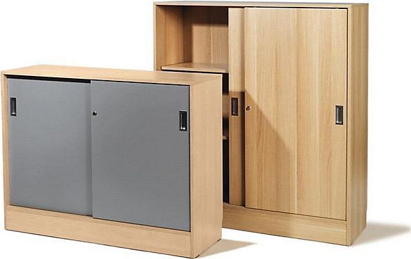 Image du produit kaiserkraft Armoire Chicago avec portes coulissantes