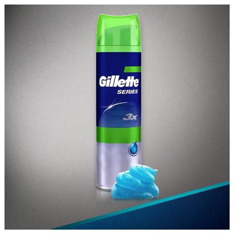 Actual product image Gillette Series Sensitive (200 ml, Shaving gel)
