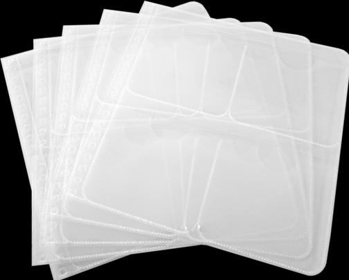 Produktbild Tigermedia 5 Ersatz-Einlegefolien für das tigercard Sammelalbum