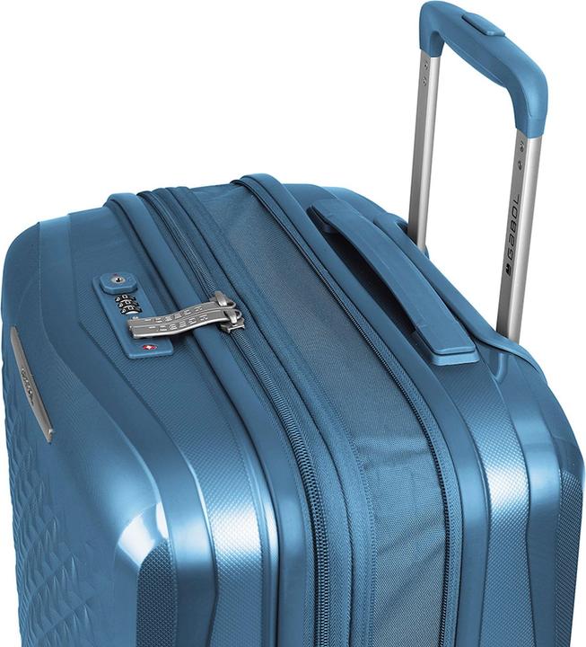 Immagine prodotto Gabol Set di valigie Queens a 4 ruote 2 pezzi con piega ad espansione (181 l, XL (da 115l))