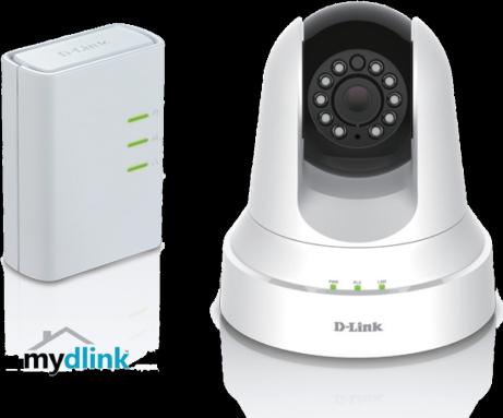 Produktbild D-Link Powerline HD Tag&Nacht Cloud Camera Kit (1280 x 720 Pixels)