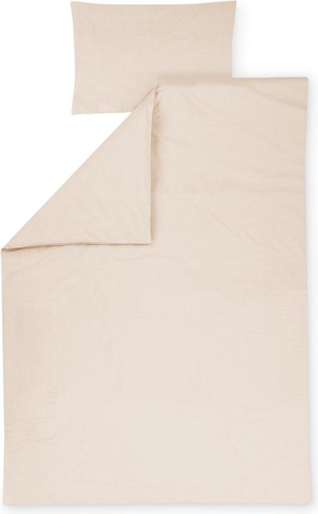 Immagine prodotto Julius Zöllner Biancheria da letto a tinta unita color tortora, 100/135+40/60