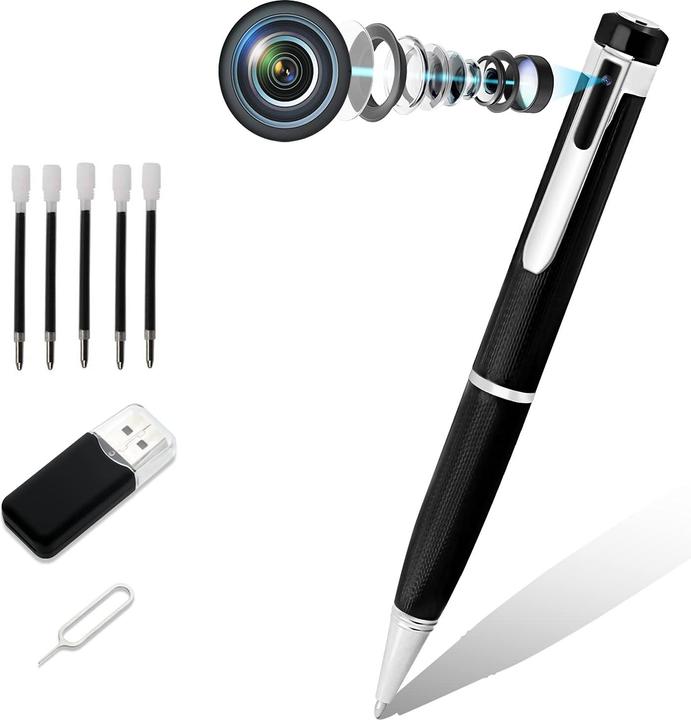 Produktbild Anviker Versteckte Stift Kamera (1920 x 1080 Pixels)