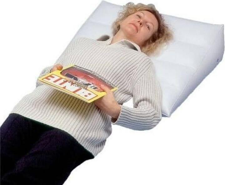 Actual product image Sundo Nadmuchiwana poduszka ortopedyczna pod nogi i plecy (60 x 10 x 60 cm)