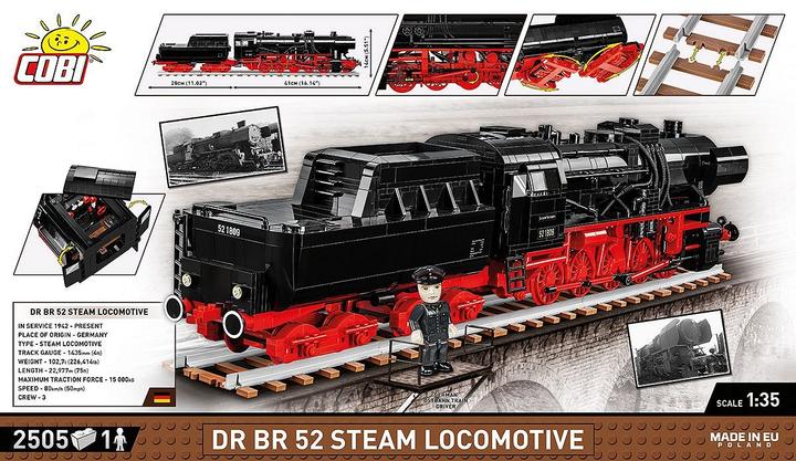 Image du produit Cobi Décapodeur BR 52 / 2400 pcs