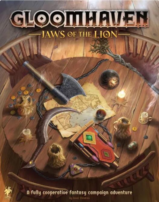 Actual product image Feuerland Gloomhaven - The Paws of the Lion (German)