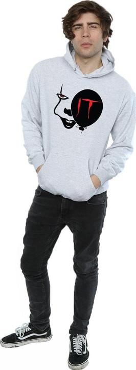 Actual product image Universal Textiles Mens Pennywise Smile Hoodie (XXL)