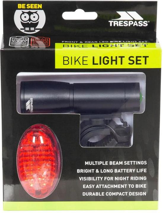 Produktbild Trespass Photon FahrradlichtSet (100 lm, 5 lm)