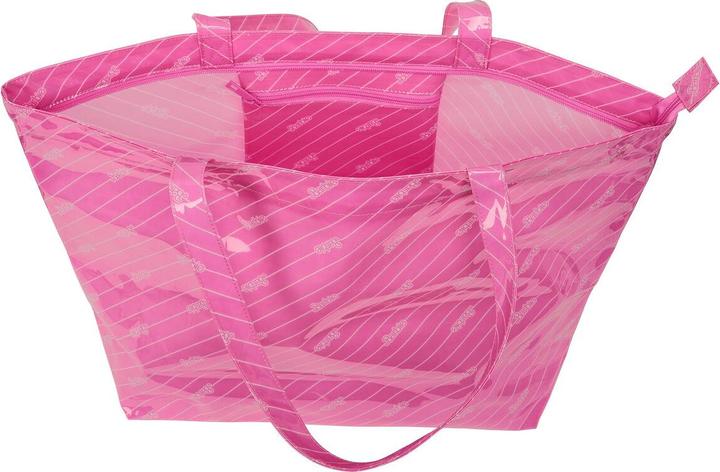 Actual product image Barbie Ladies handbag Logomania Pink 54 x 35 x 17 cm