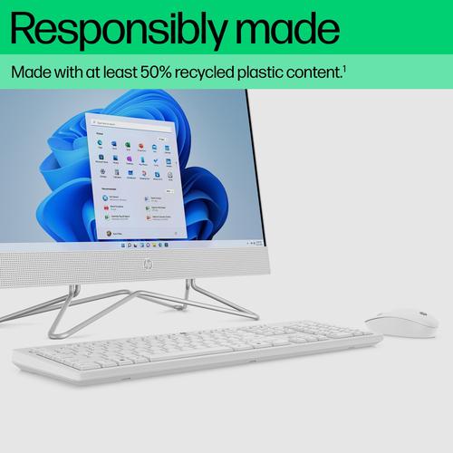 Image du produit HP 225 Souris et clavier filaires combo blanc cachemire (DE, Filaire)