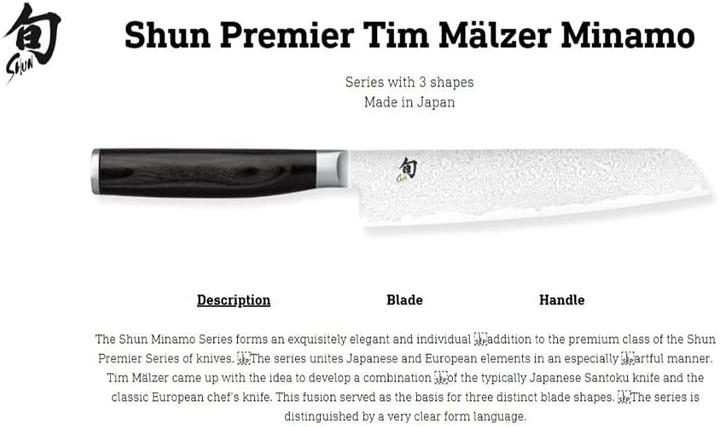 Actual product image Kai Shun Premier Tim Mälzer Minamo (15 cm)