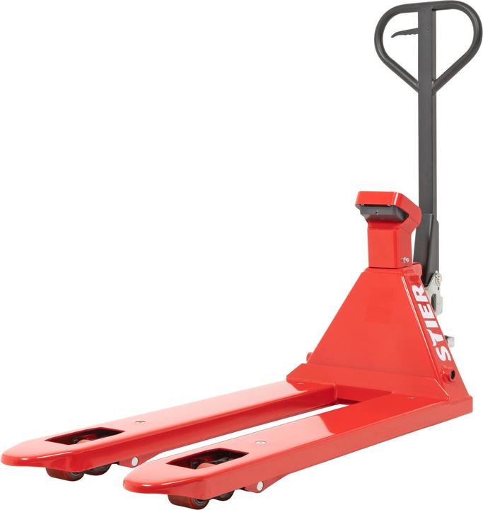 Actual product image Stier Weighing pallet truck 1 kg increments Load capacity 2000 kg (2000 kg)